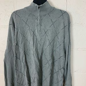 IZOD zip up sweater for man